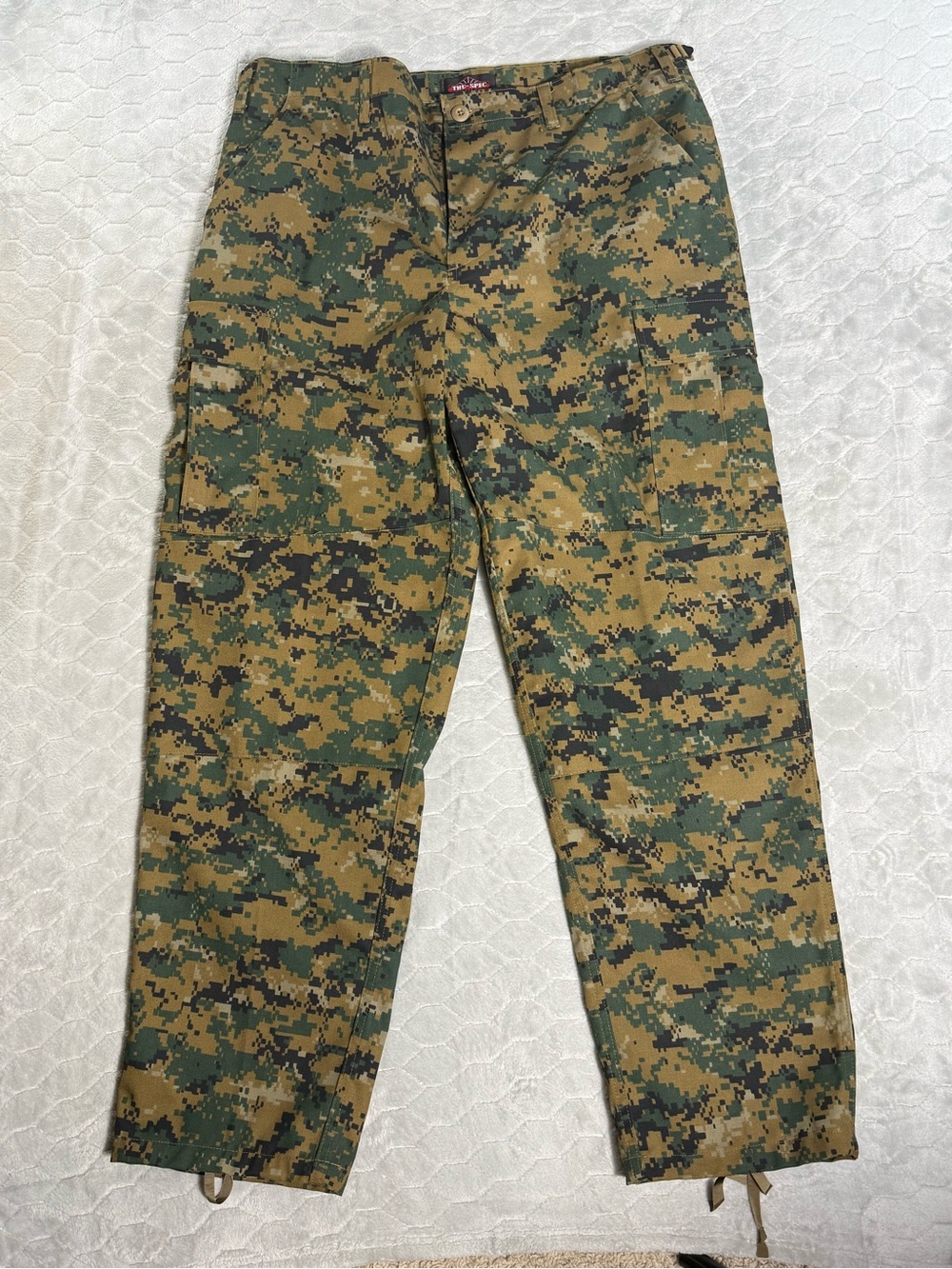 Tru Spec TRU Tactical Response Uniform MARPAT Digital Camo Cargo Pants L